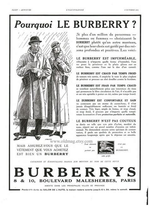 burberry 1934 concepto